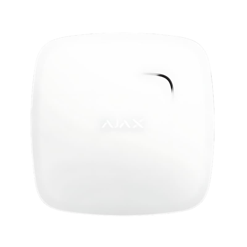 Безжичен детектор за дим и топлина (Heat/Smoke), с вградена сирена - 85 dB - AJAX Fire Protect 2 (Heat/Smoke) 52250.136.WH1