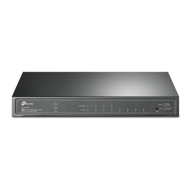 JetStream 8-Port Gigabit Smart Switch with 4-Port PoE+ Omada by TP