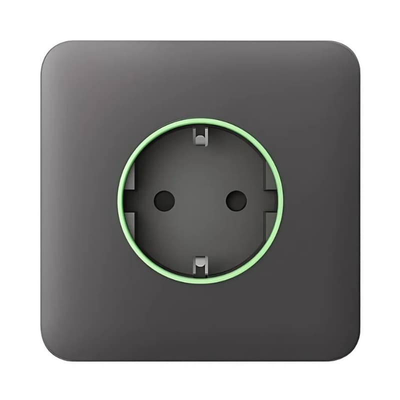 Лицев панел за контакт, Сив - Ajax SoloButton(basic) 89059.164.GR