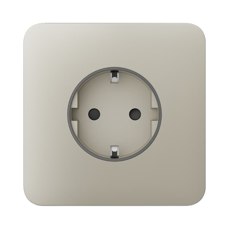 Лицев панел за контакт, Слонова кост - Ajax SoloButton(basic) 89060.164.IV