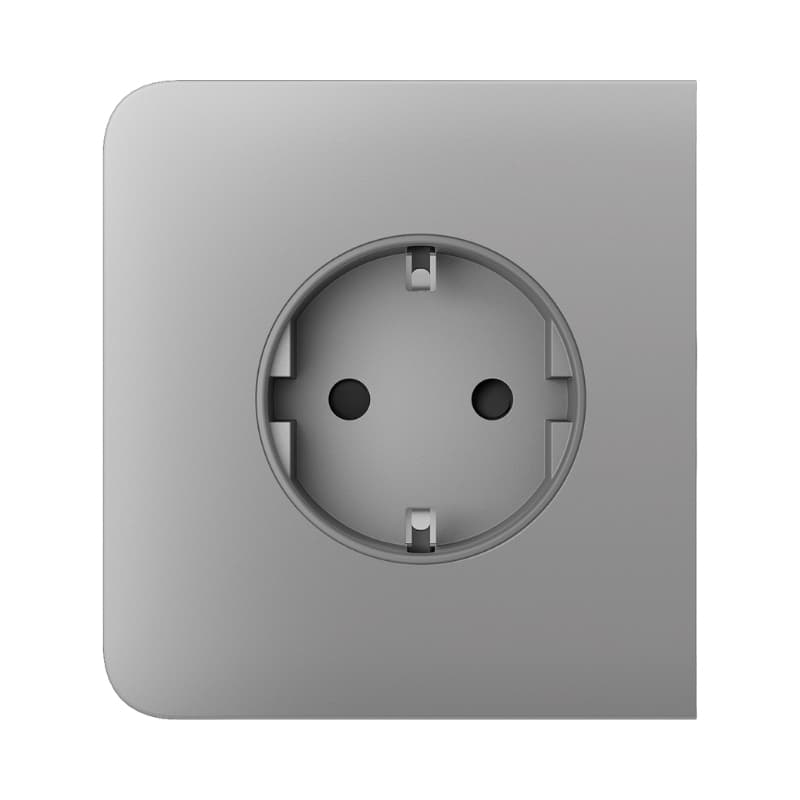 Лицев панел (страничен монтаж) за рамка за контакт, Мъгла - Ajax SideCover (Basic) 89073.163.FG