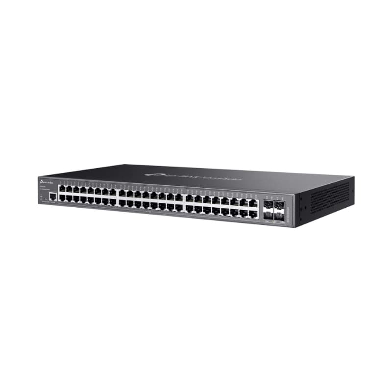 48-Port Gigabit L2+ Managed Switch with 4 10GE SFP+ Slots Omada by TP