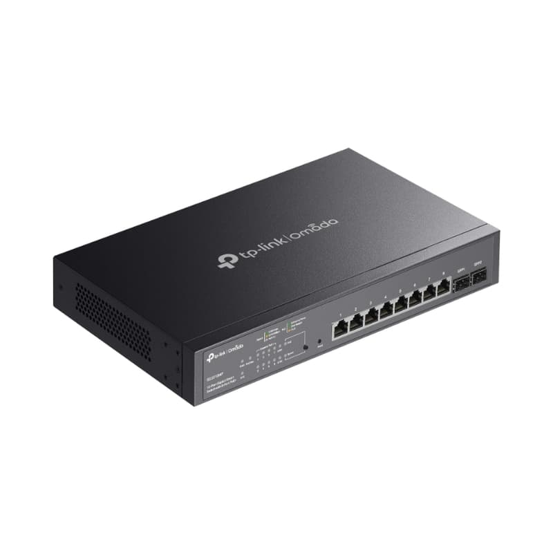 10-Port Gigabit Smart Switch with 8-Port PoE+ Omada by TP