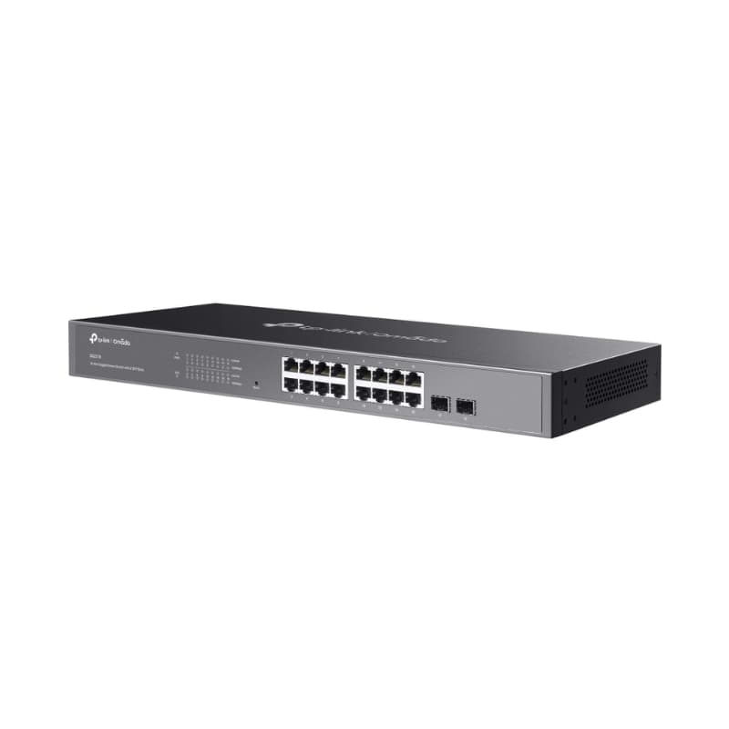 18-Port Gigabit Smart Switch with 16-Port PoE+ Omada by TP