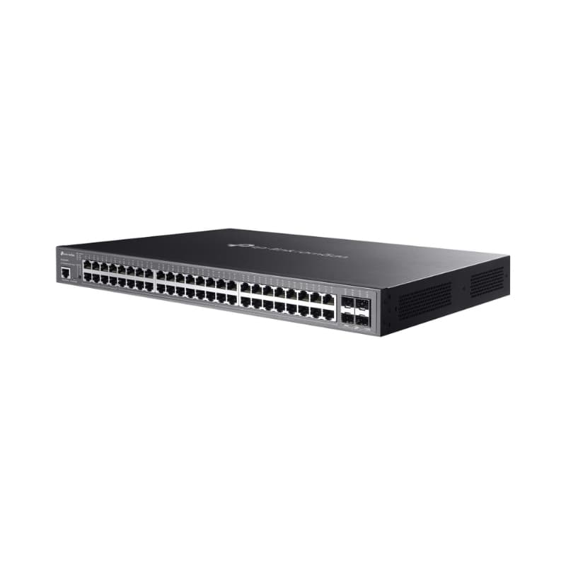48-Port Gigabit and 4-Port 10GE SFP+ L2+ Managed Switch with 40-Port PoE+ & 8-Port PoE++ Omada by TP