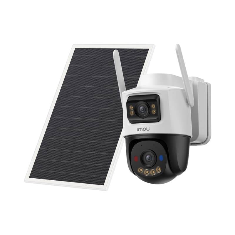 Imou AOV Dual Battery Camera-Kit 10MP, Wi-Fi 2.4GHz + 4G, Dual 5MP+5MP 10000mAh Battery, Solar Panel