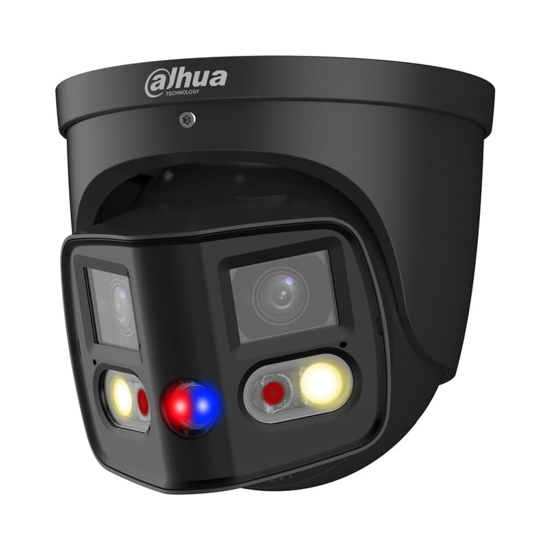 IP камера 8MP панорамна 180° DUO Full-color черна