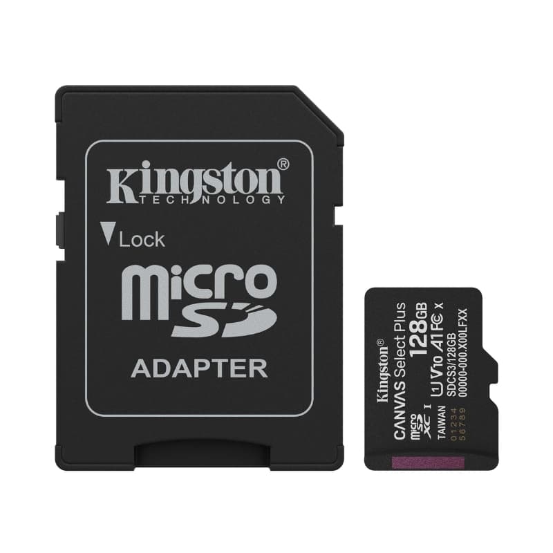 Micro SD карта 128GB Canvas Select Plus Gen3 150MB/s