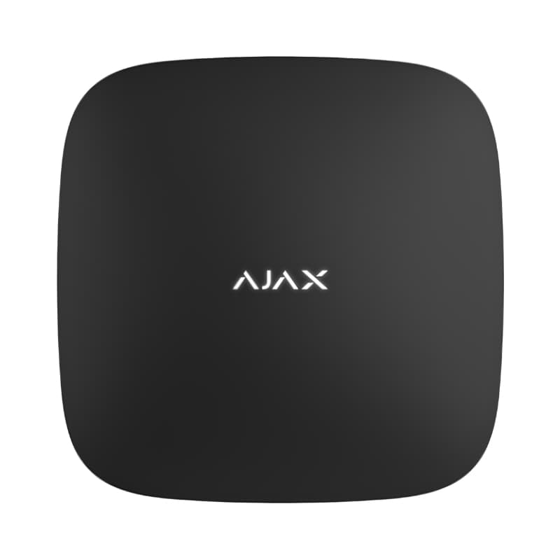 Безжичен контролен панел с вграден мрежов LAN интерфейс + 4G модем - AJAX Hub (4G) 92211.259.bl1